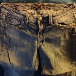 Lola Women's Classic Gray Straight Leg Jeans